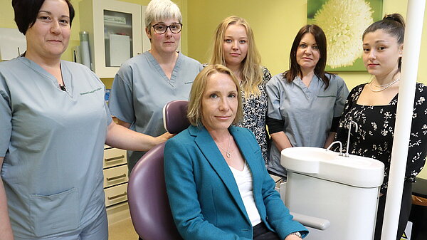 Helen Morgan at Green End Dental Practice