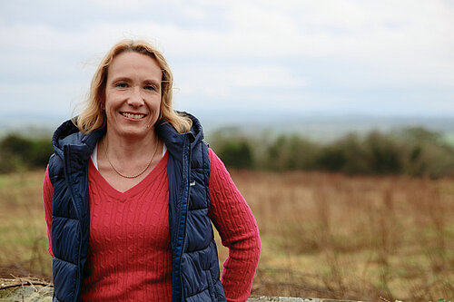 Helen Morgan in rural North Shropshire