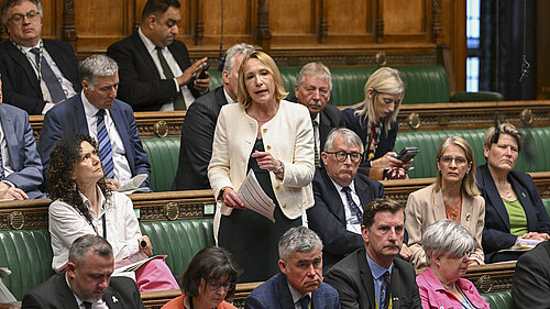 Helen Morgan MP speaking in Parliament