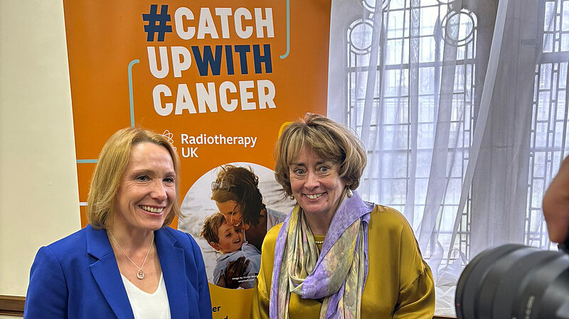 Helen backing Catch up with cancer campaign
