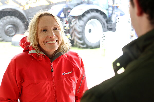 Helen on a North Shropshire farm