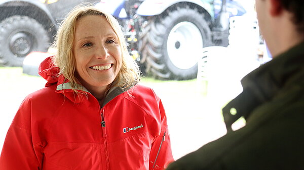 Helen on a North Shropshire farm